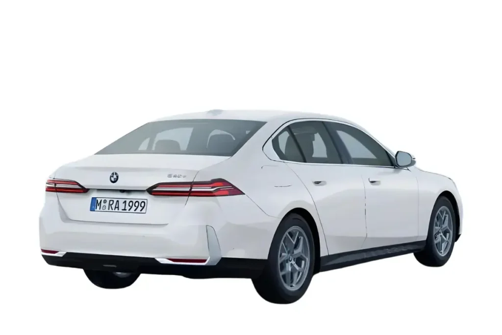 BMW 5 Serie Diesel Mild Hybride Sedan Standard Version Alpinweiss Kleur