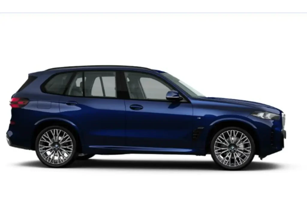 2024 BMW X5 Benzine M Sportpakket BMW Individual Tansanit metallic Kleur