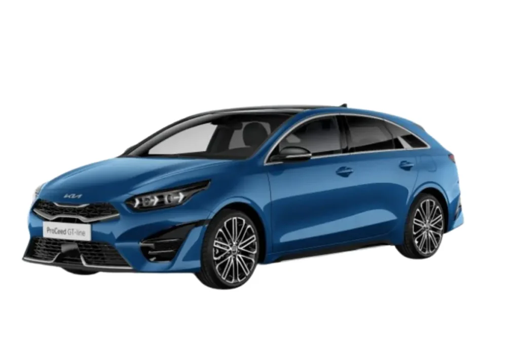 Kia ProCeed Blue Flame Kleur