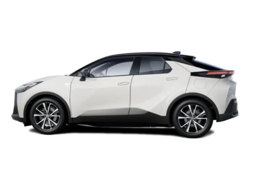 Toyota C-HR Hybride Pure White-Solid Black Kleur