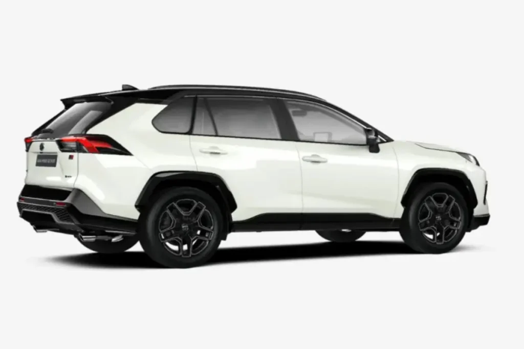 Toyota RAV4 Hybride Platinum Pearl White Parelmoer-zwart dak Kleur