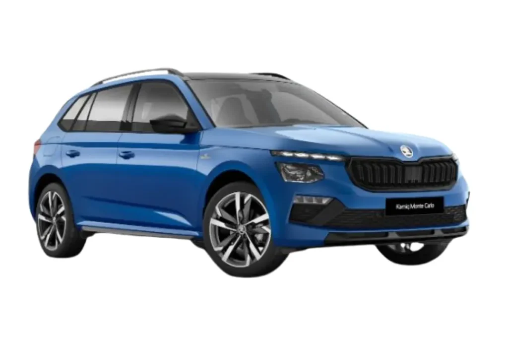 Skoda Kamiq Energy Blue Kleur