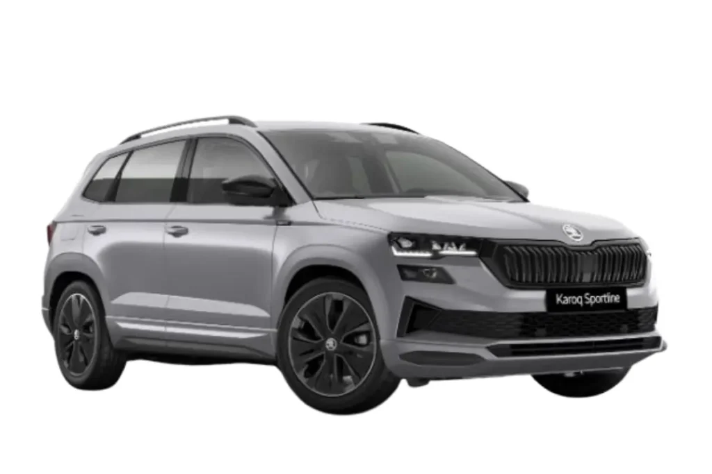 Skoda Karoq Brilliant Silver Kleur