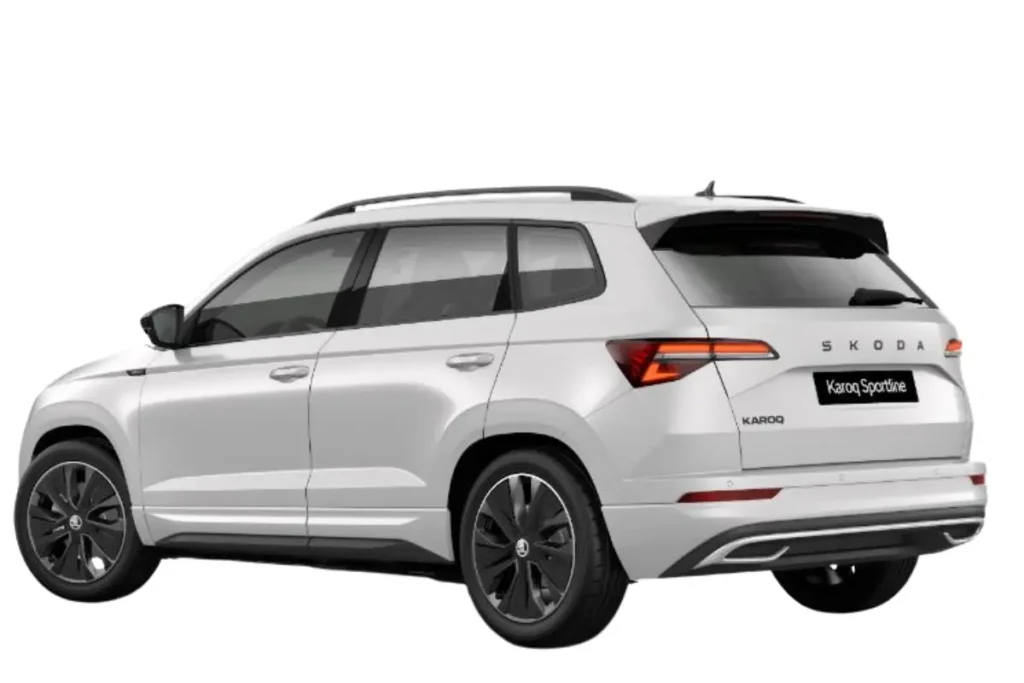 Skoda Karoq Moon White Kleur