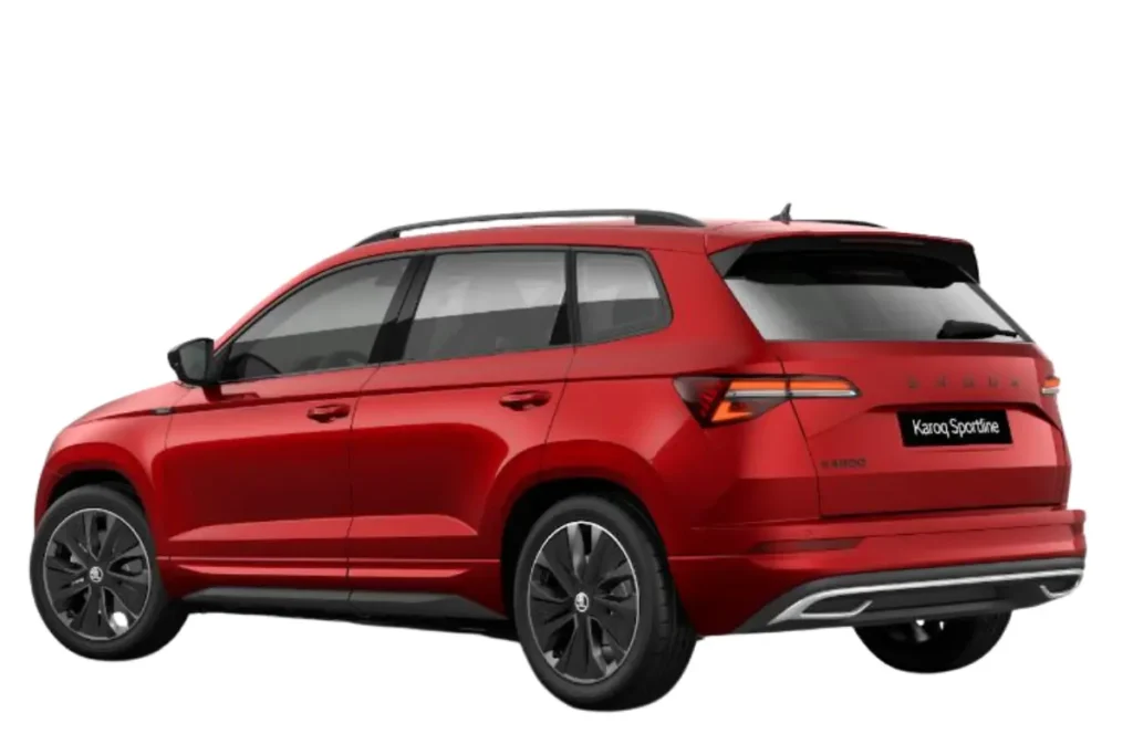 Skoda Karoq Velvet Red Kleur