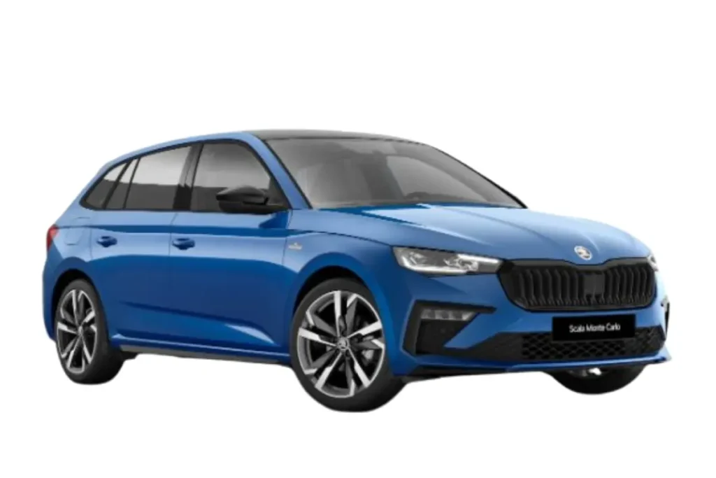 Skoda Scala Energy Blue Kleur