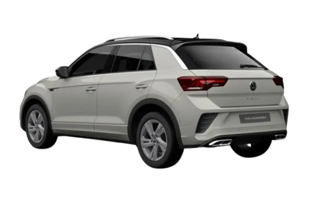 Volkswagen T-Roc Ascot Grey met zwart dak Kleur