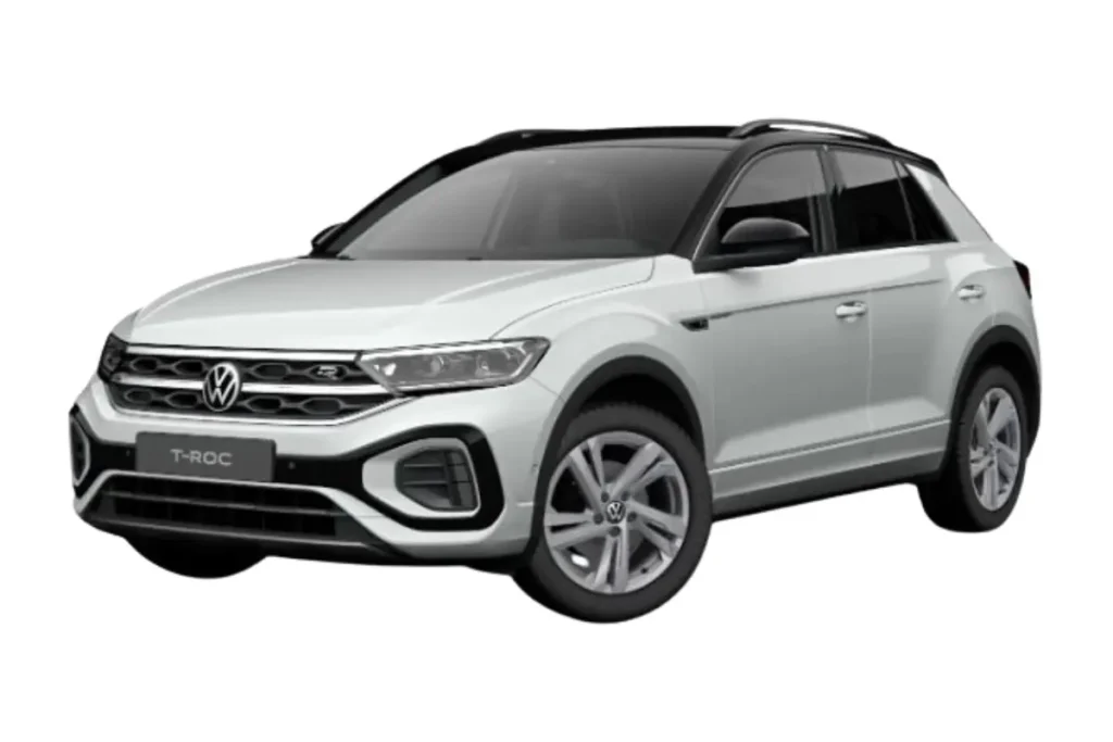 Volkswagen T-Roc Pure White met zwart dak Kleur