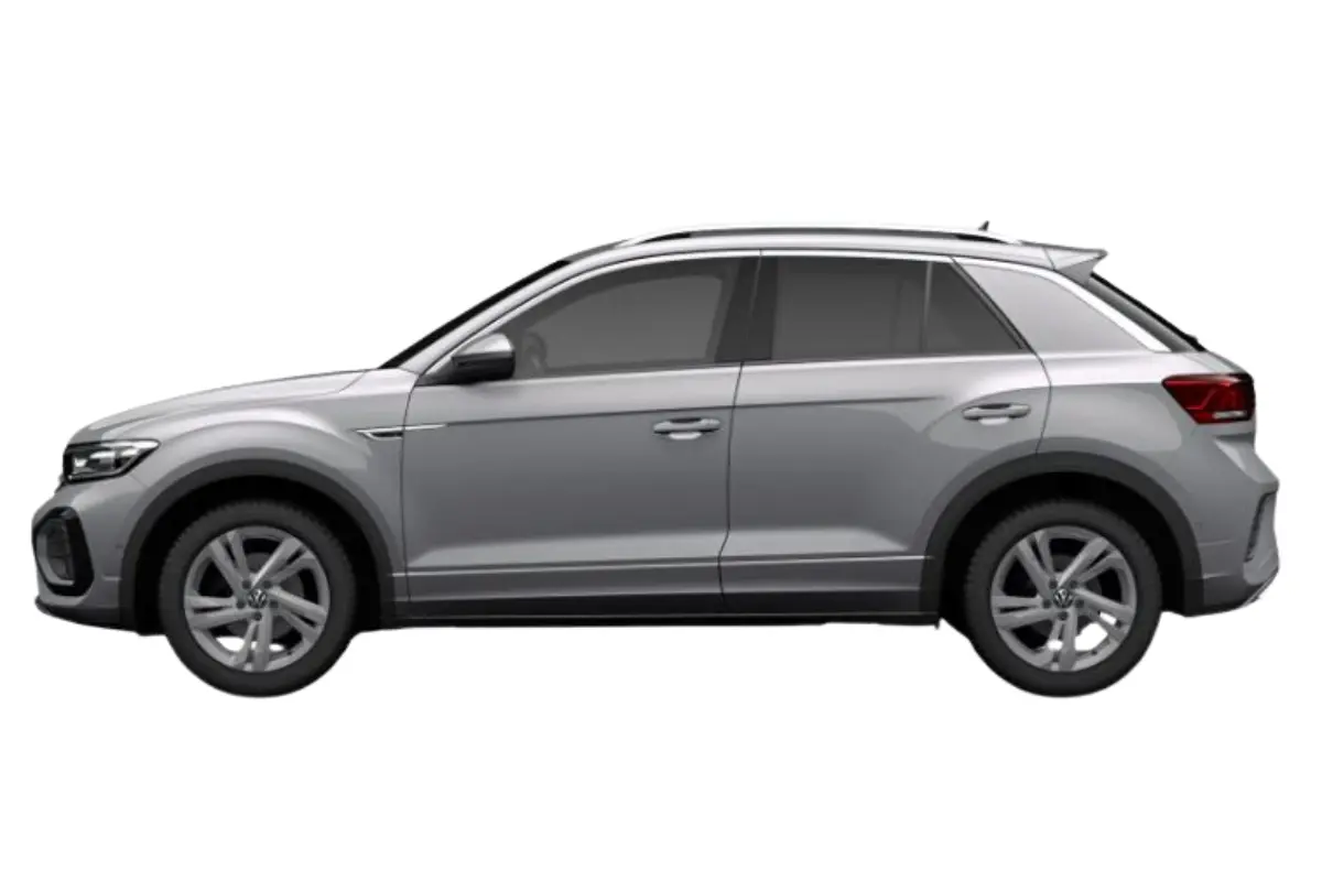 2024 Volkswagen T-Roc Pyrit Silver Kleur