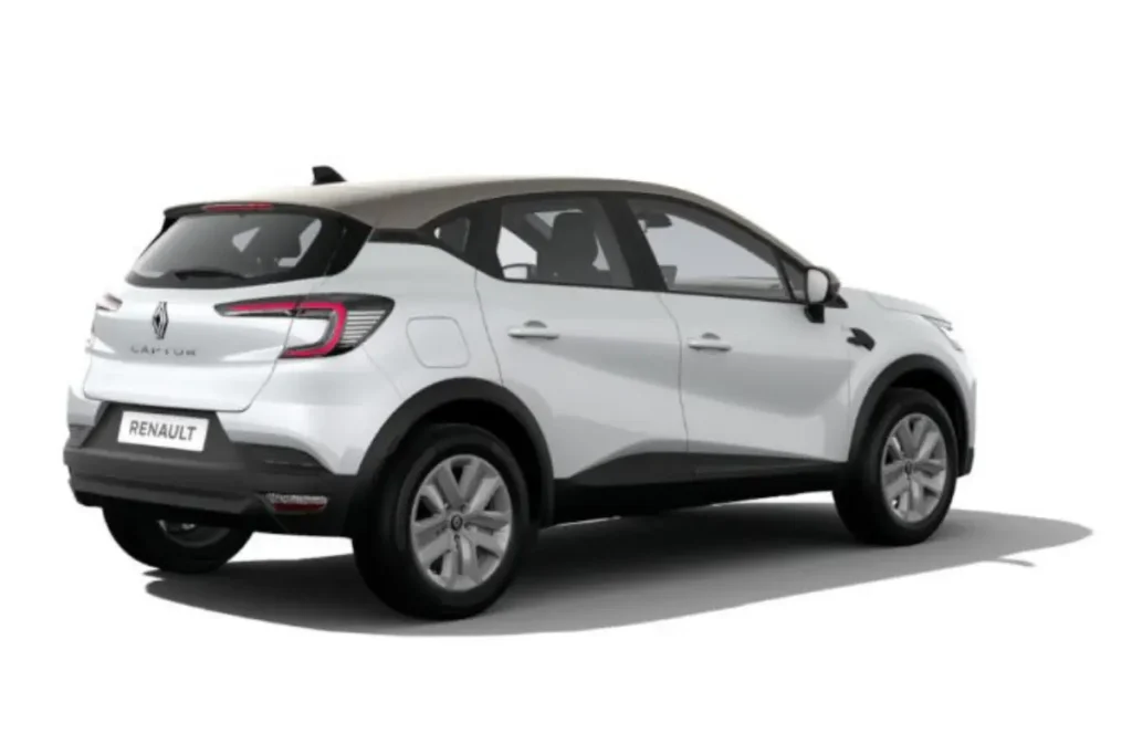 Renault Captur E-Tech Hybride two-tone blanc nacré - grège perle Kleur