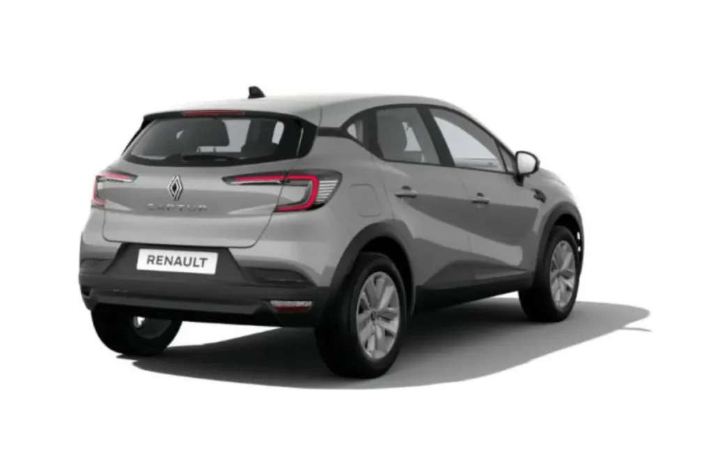 Renault Captur E-Tech Hybride two-tone gris rafale - gris highland Kleur