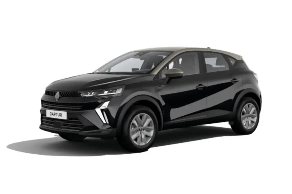 Renault Captur E-Tech Hybride two-tone noir étoilé - grège perle Kleur