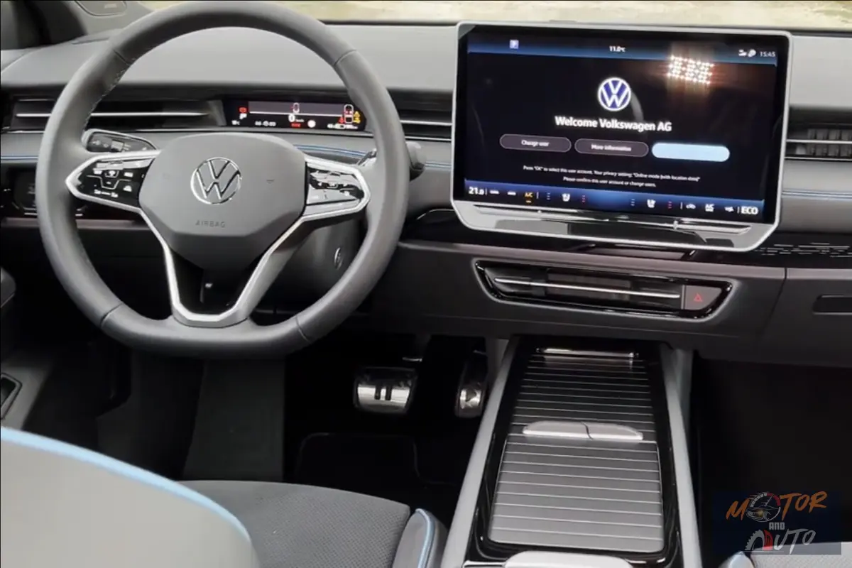 2025 Volkswagen ID.7 Dashboardindeling en Middenconsole
