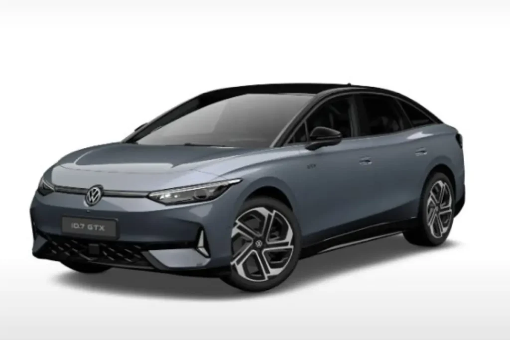 VW ID.7 Stonewashed Blue met zwart dak