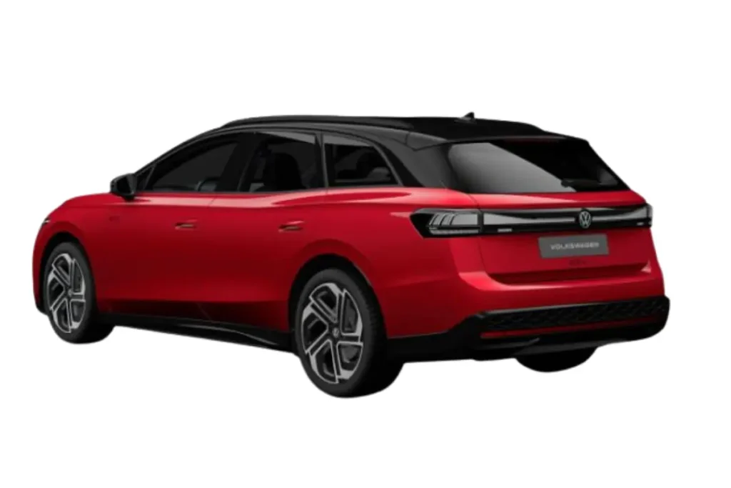 Volkswagen ID.7 Tourer Kings Red met zwart dak