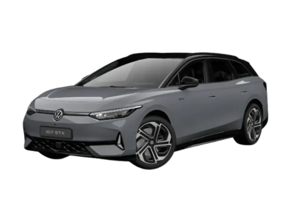 Volkswagen ID.7 Tourer Moonstone Grey met zwart dak