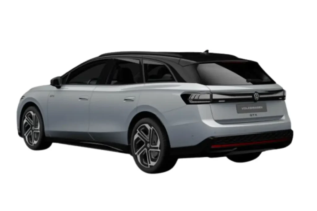 Volkswagen ID.7 Tourer Scale Silver met zwart dak