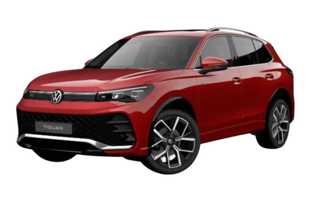 Volkswagen Tiguan Persimmon Red Kleur