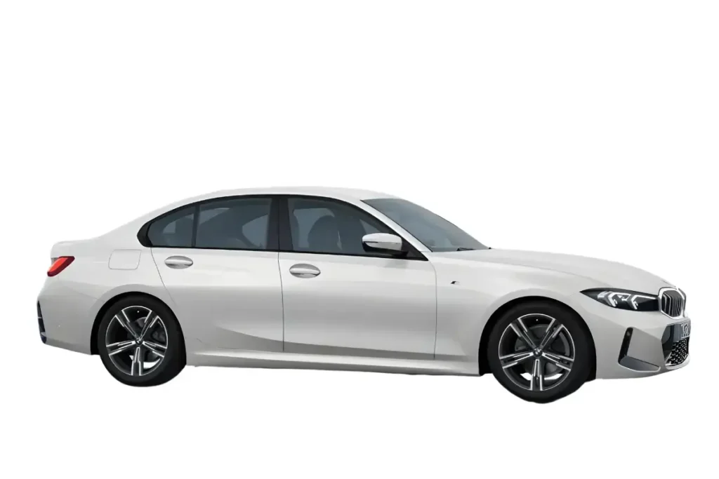 BMW 3 Serie Benzine M Sportpakket Mineralweiss metallic Kleur