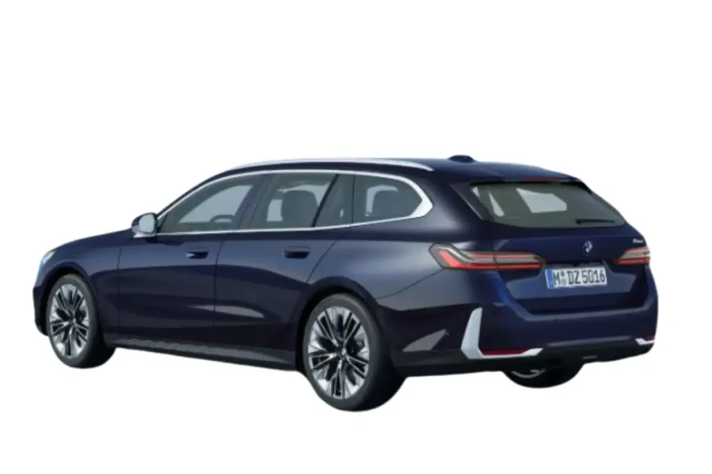BMW 5 Serie Touring Diesel Mild Hybride BMW Individual Tansanit metallic Kleur