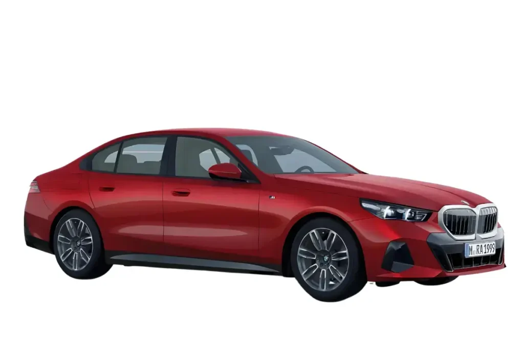 BMW 5 Serie Sedan Benzine Mild Hybride M Sportpakket Fire Rot metallic Kleur
