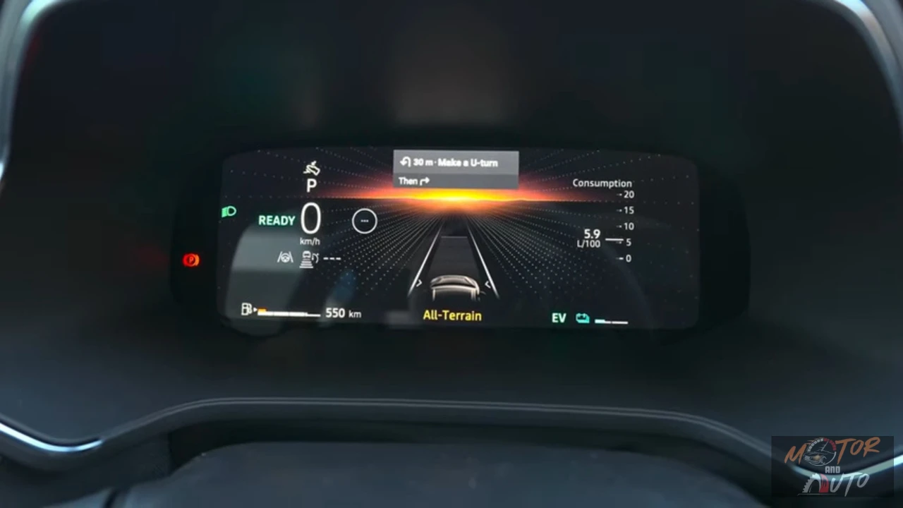 2025 Renault Captur Digitaal Instrumentenpaneel Display
