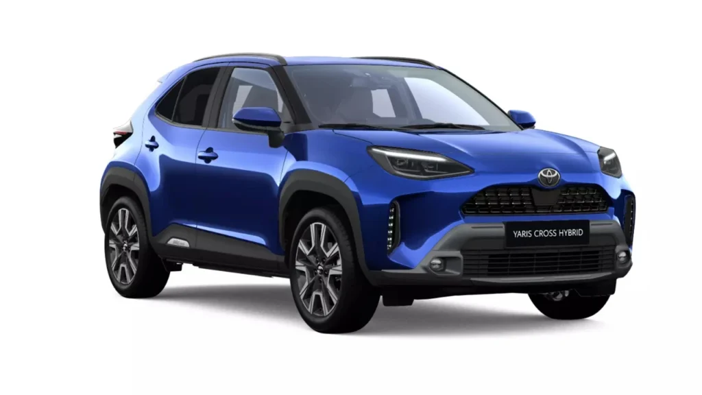 2025 Toyota Yaris Cross Juniper Blue Metallic kleur