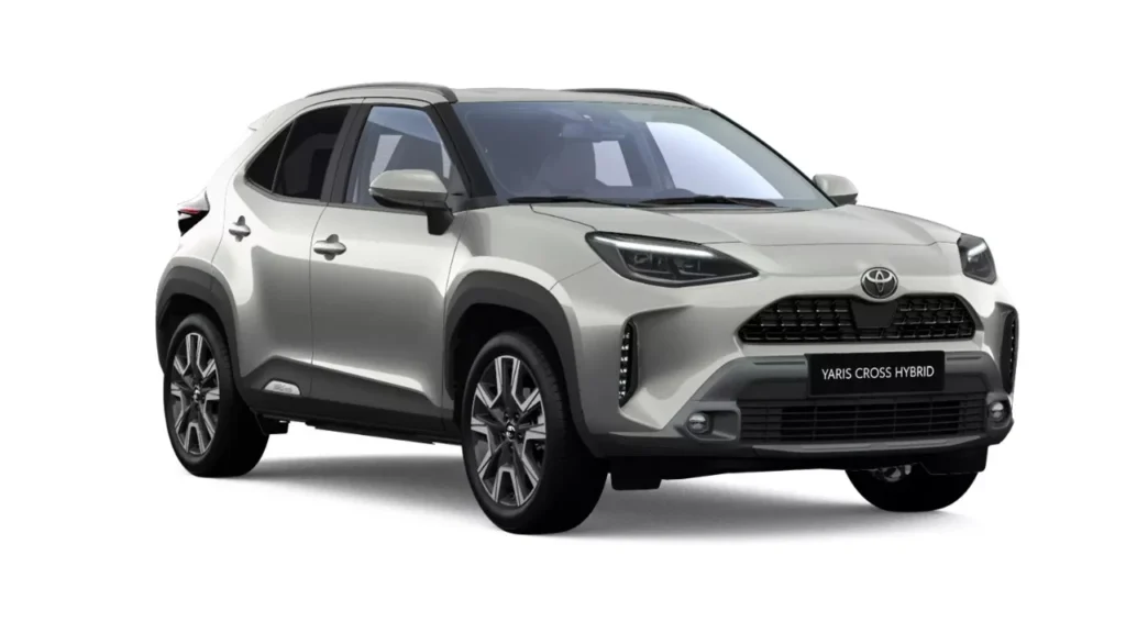 2025 Toyota Yaris Cross Shimmering Silver Metallic kleur
