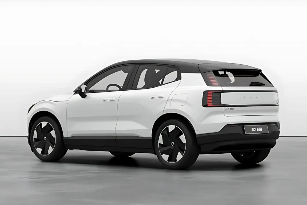 Volvo EX30 Crystal White Kleur