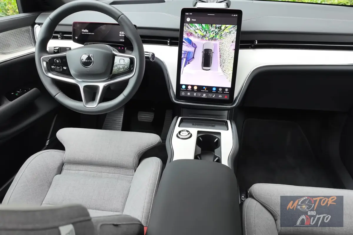 2025 Volvo EX90 Dashboardindeling en Middenconsole