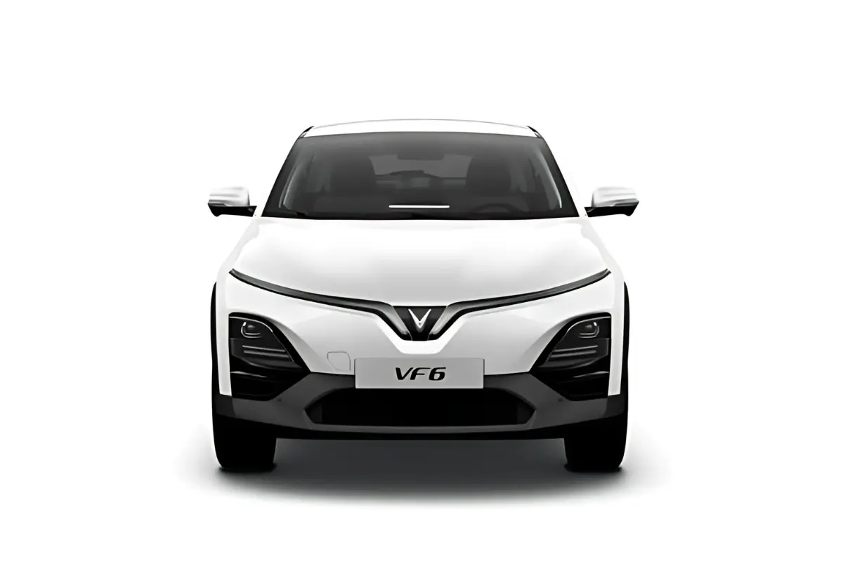 VinFast VF6 elektrische SUV wit vooraanzicht