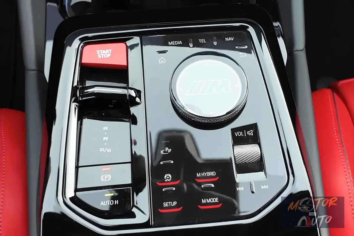 BMW M5 Sedan Middenconsole