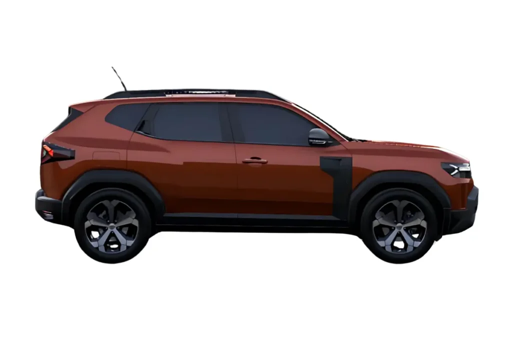 DACIA DUSTER red terracotta kleur