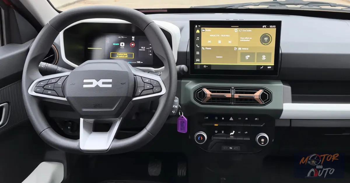 Dacia Spring-dashboard