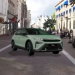 Skoda Elroq in Timo Groen toont zijn stadsvriendelijke proporties en modern design