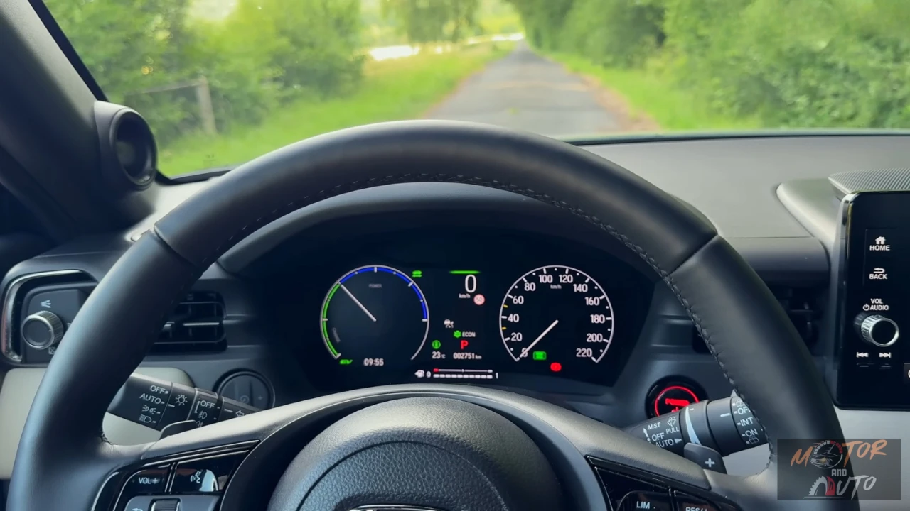 2025 Honda HR-V digitaal instrumentenpaneel