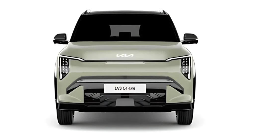 2025 Kia EV3 Aventurine Green Kleur