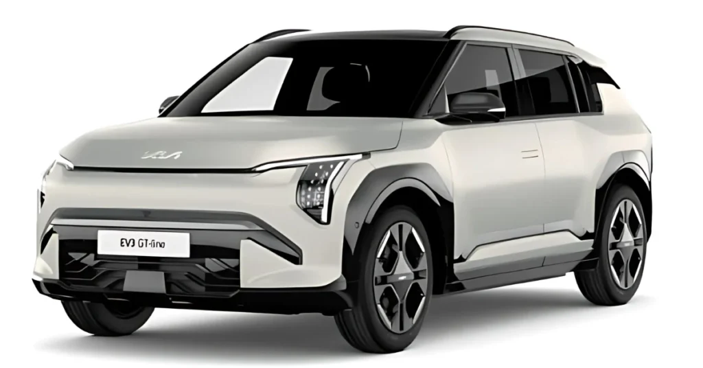 2025 Kia EV3 Ivory Silver Matte Kleur