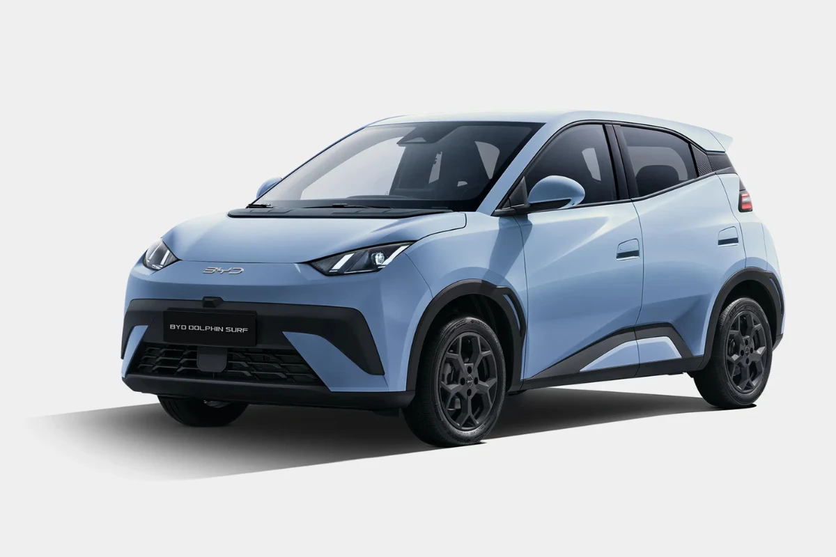 2025 BYD Dolphin Surf Ice Blue Kleur