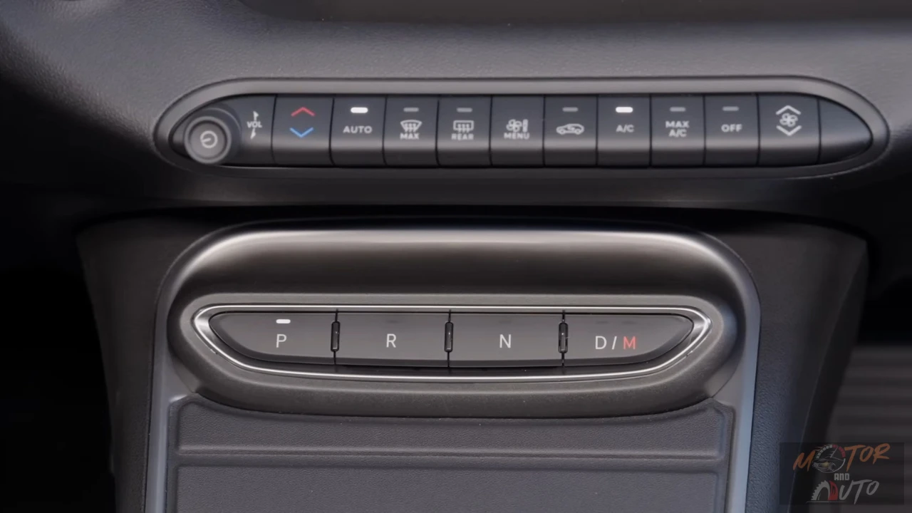2025 Jeep Avenger Fysieke Klimaatregeling Interface and Elektronische Versnellingsselector