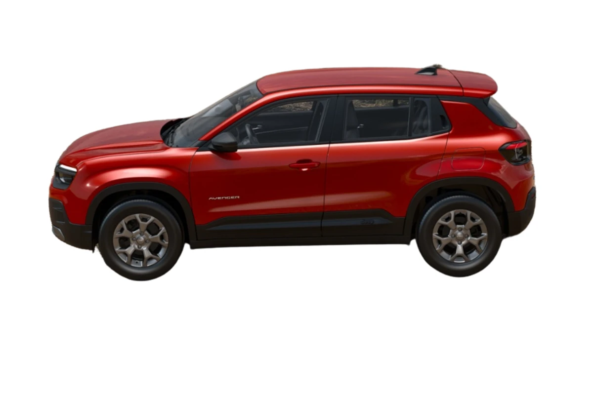 2025 Jeep Avenger Ruby Red Kleur