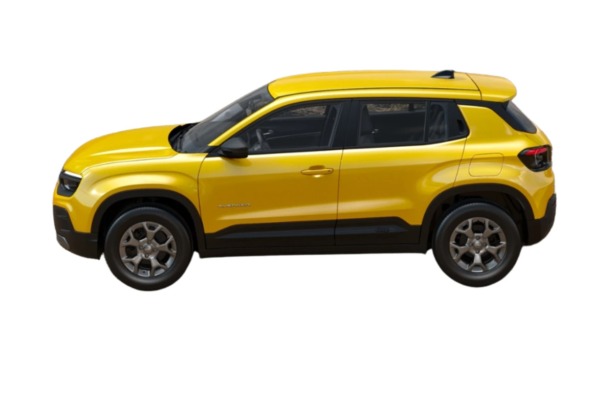 2025 Jeep Avenger Sun Yellow Kleur