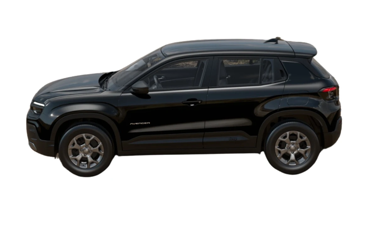 2025 Jeep Avenger Volcano Black Kleur