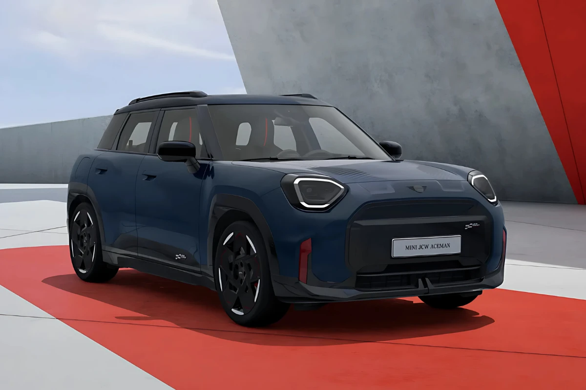 2025 Mini Aceman Indigo Sunset Blue Kleur
