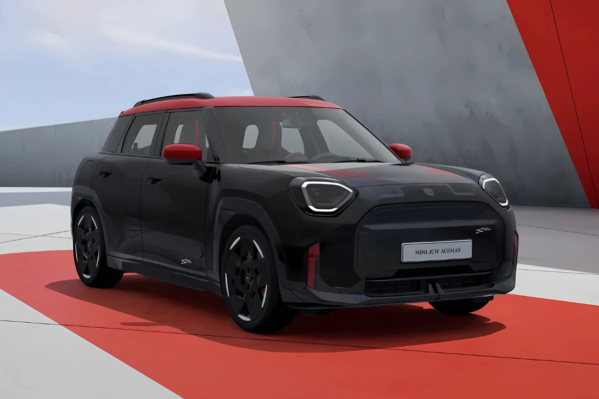 2025 Mini Aceman Midnight Black II Kleur