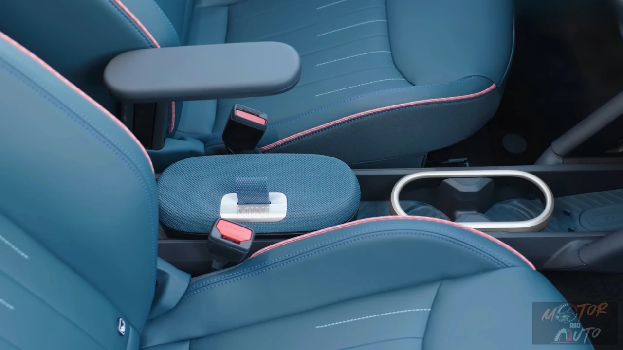 2025 Mini Aceman Voorstoelen met Blauwe Bekleding