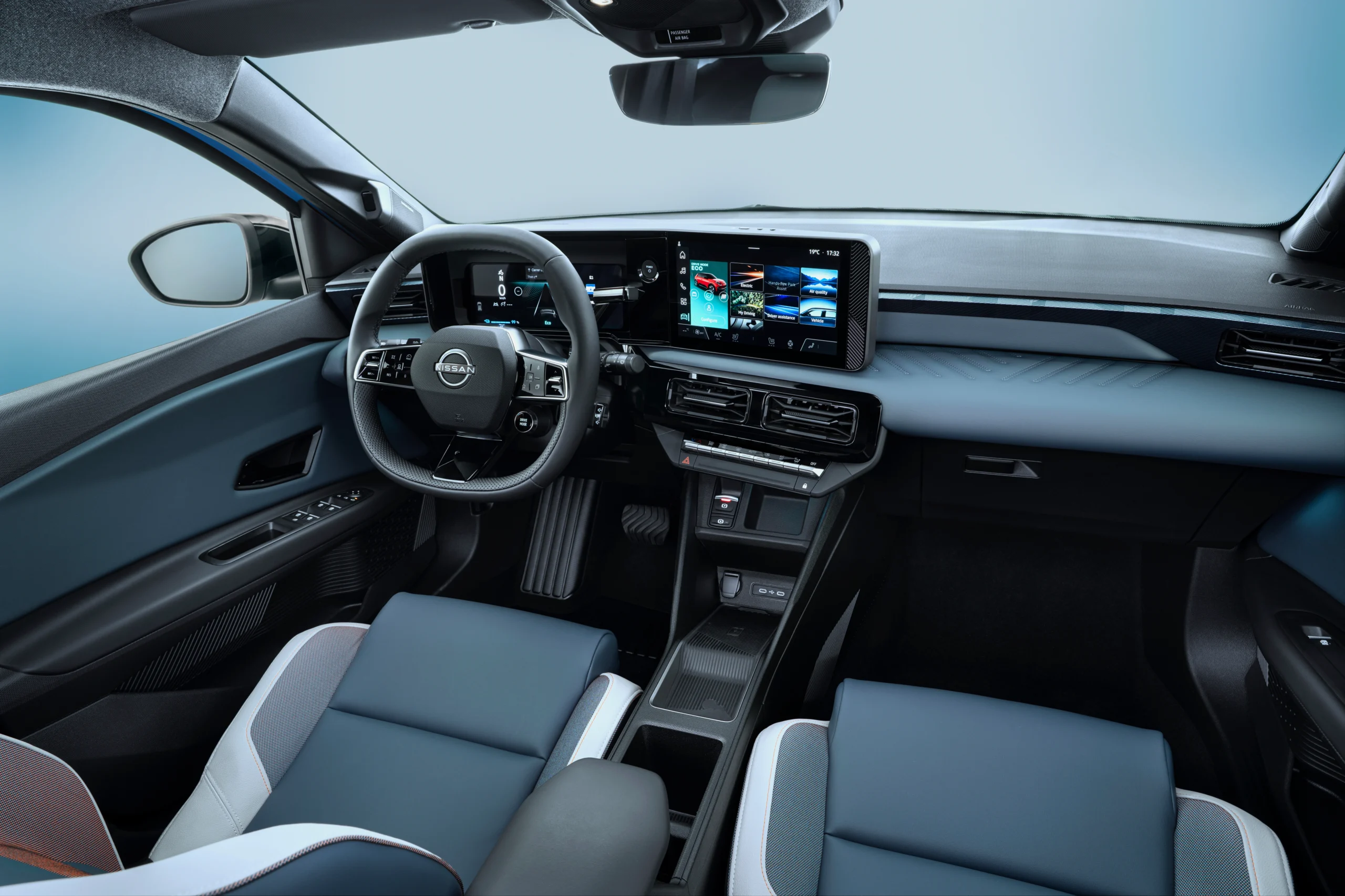 2025 Nissan Micra EV Interior - Digital Cockpit and Dashboard