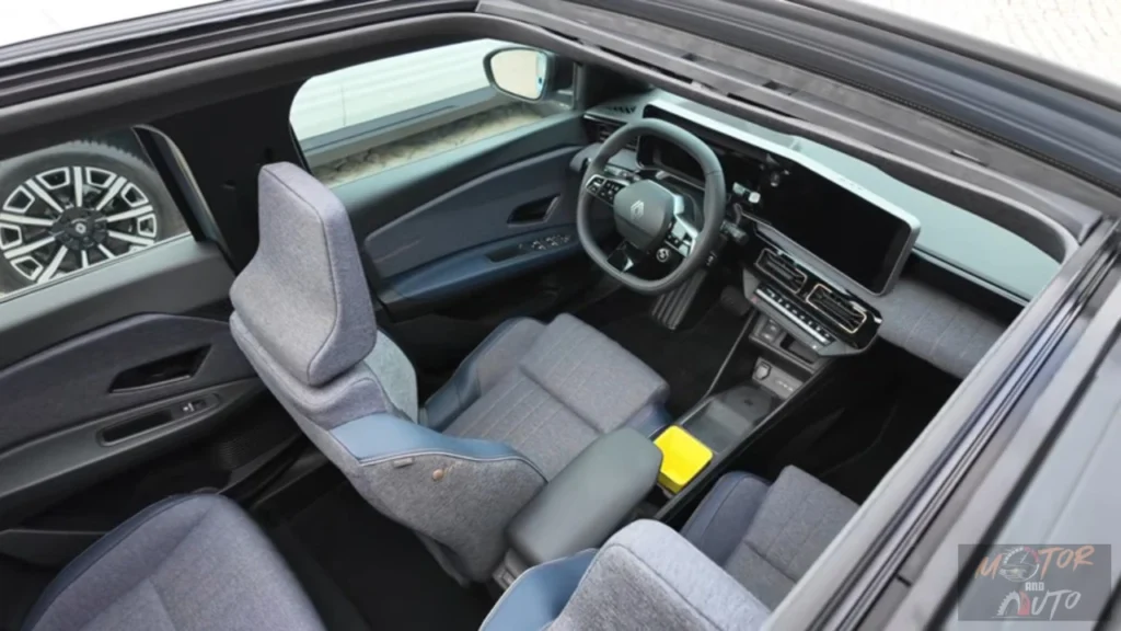 2025 Renault 4 E-Tech Electric Interieur bovenaanzicht
