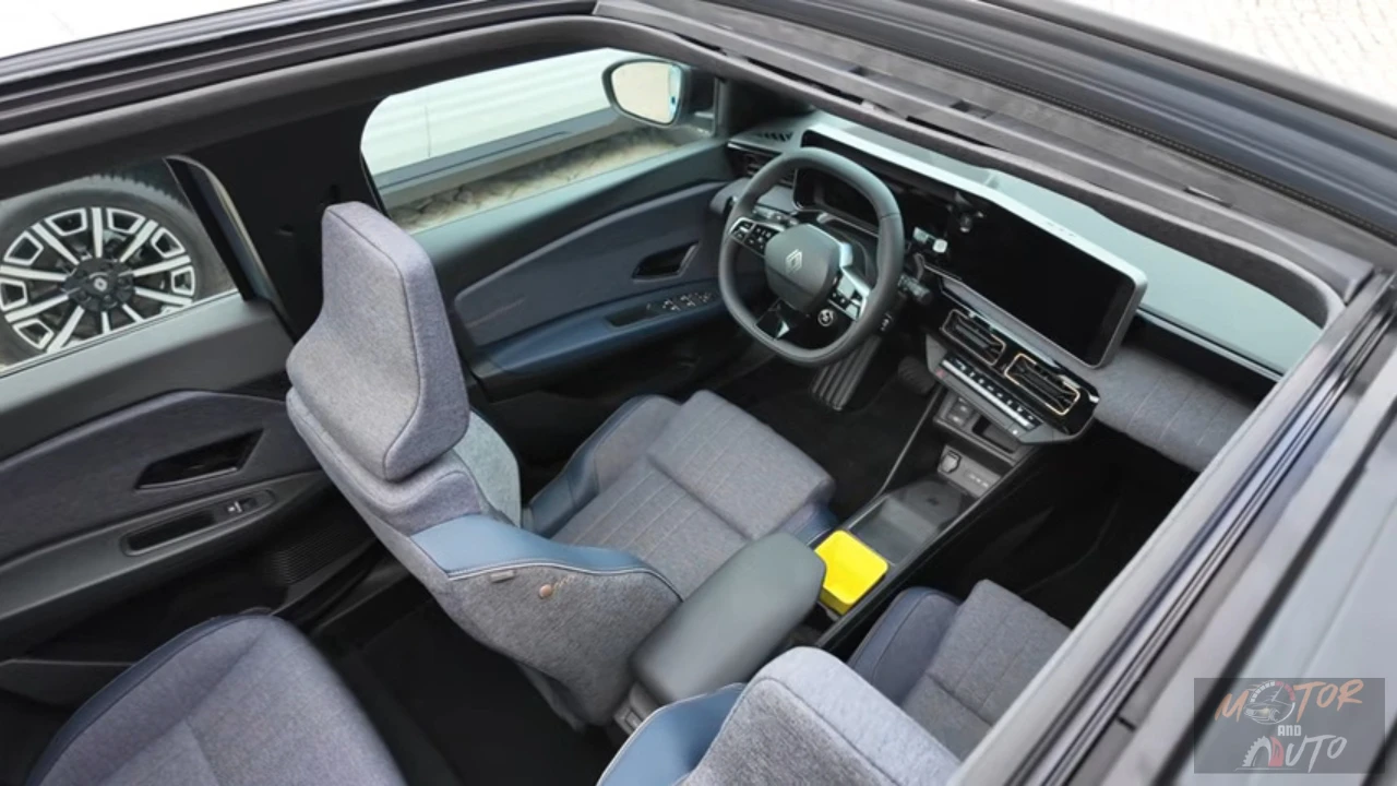 2025 Renault 4 E-Tech Electric Interieur bovenaanzicht