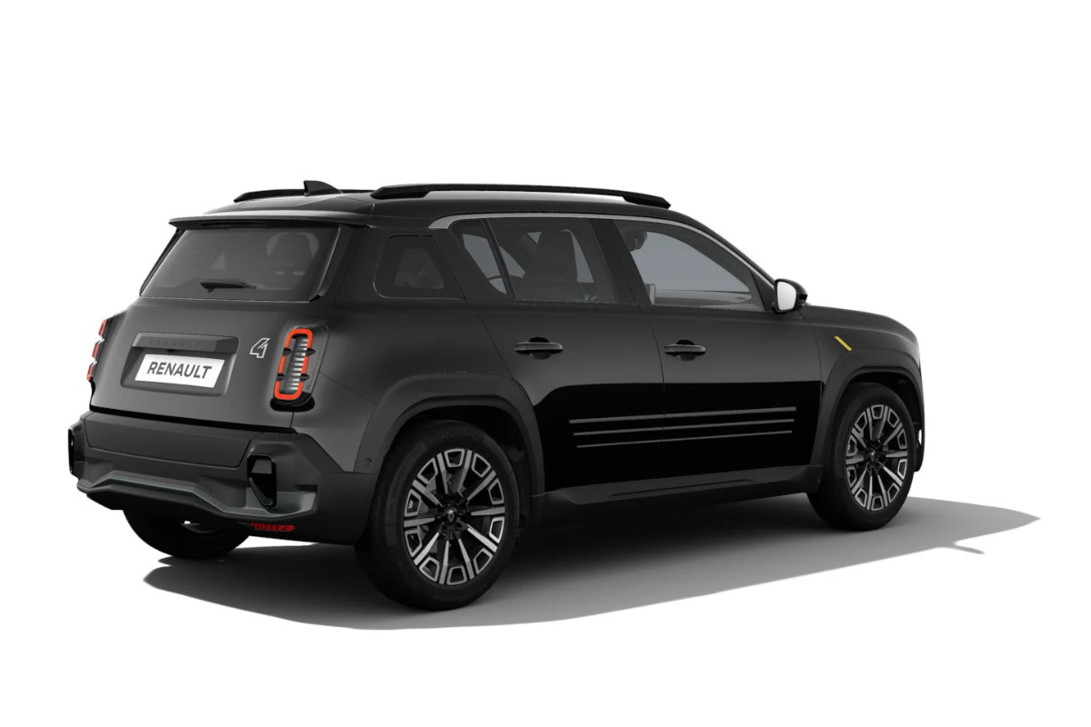 2025 Renault 4 black star GNE kleur